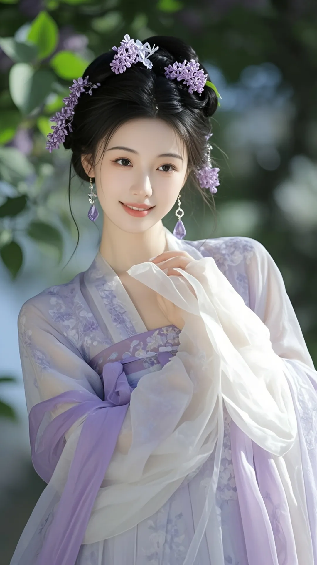 古韵风华：气质如兰的古代美女壁纸 第5张